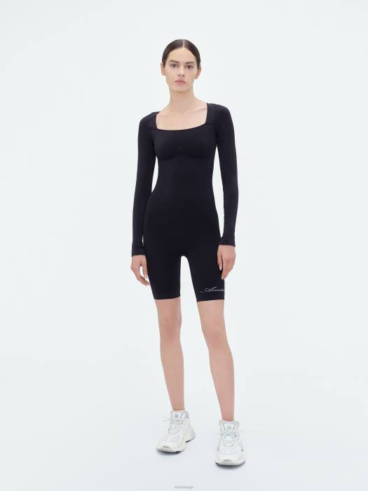 AMIRI kvinner svart sømløs bodysuit NFBX269