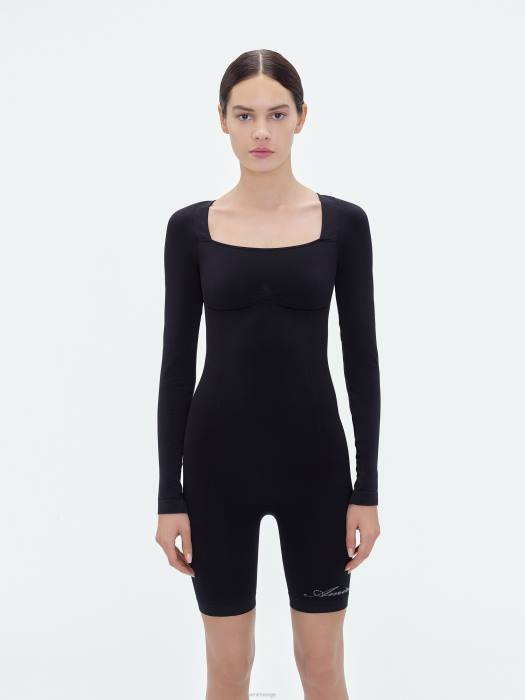 AMIRI kvinner svart sømløs bodysuit NFBX269