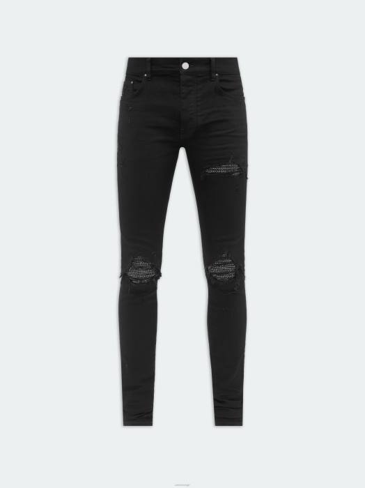 AMIRI menn svart od crystal mx1 jean NFBX7