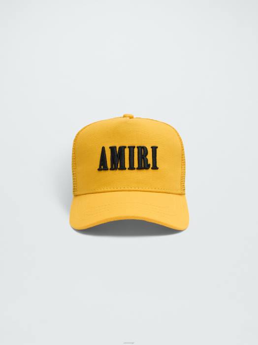 AMIRI unisex gul kjernelogo trucker lue NFBX384